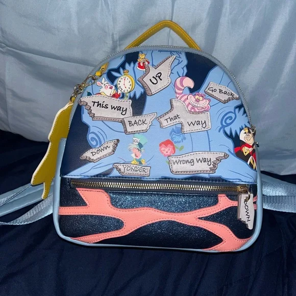 Alice in Wonderland Mini Backpack - Picture 2 of 9